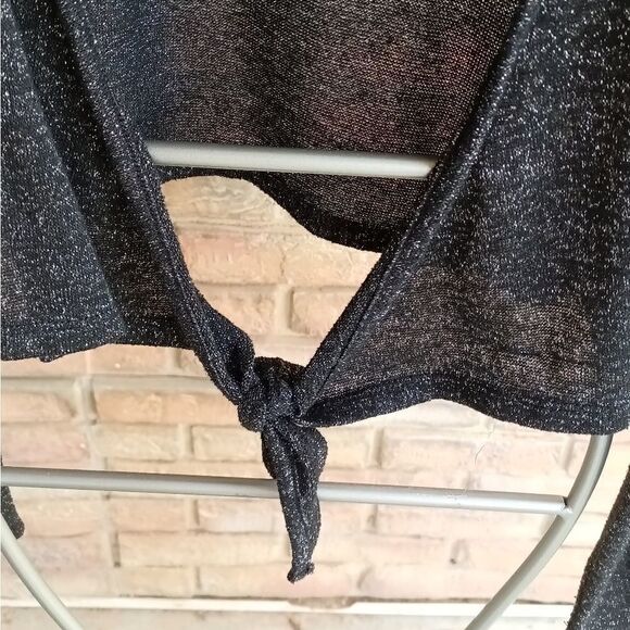 Lena sparkly, front tie top - Picture 3 of 4